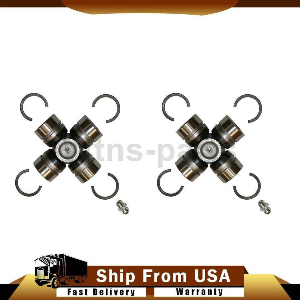 Para 1981 Mazda GLC 1.5L eixo traseiro padrão todas as juntas junta em U 2x - Imagem 1 de 4