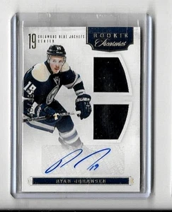 CAMISETAS RYAN JOHANSEN '12 PANINI NOVATO TESASURES DOBLE USADA + AUTÓGRAFO CERTIFICADO # - Imagen 1 de 1