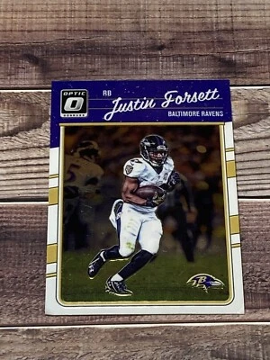2016 Panini Donruss Optic #8 Justin Forsett Baltimore Ravens - Image 1 of 2