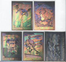1991 Marvel Universe Series 2 Hologram Set 1-5 Complete 032221DBCD