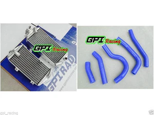 aluminum radiator +hose FOR Honda CRF250R CRF 250R CRF250 2014 2015 2016 - Picture 1 of 5