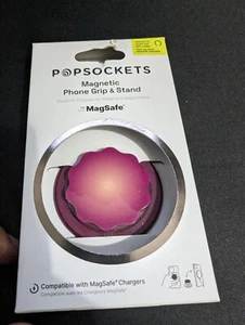 Popsockets MAGSAFE MOLDED FLOWER PETAL RED WINE- Magnetic Phone Grip & Stand - Picture 1 of 2