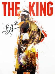 LeBron James Poster Cavaliers 23 King African American Sports History (18x24) - Picture 1 of 1