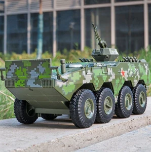 Modellino auto corazzato pressofuso campo di battaglia militare 1:24 giocattoli veicolo replica giocattolo NUOVO - Foto 1 di 7