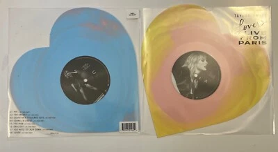 BRAND NEW Taylor Swift Lover (Live From Paris) Heart Shaped Vinyl Record IN HAND - Image 1 of 4