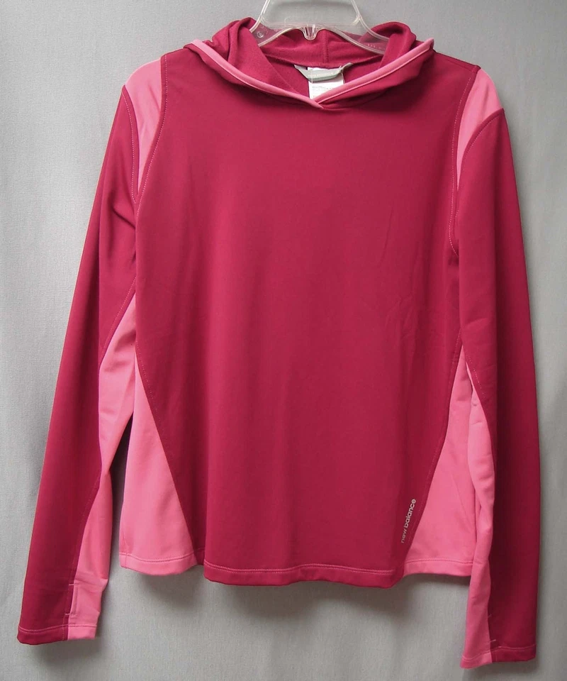 NEW BALANCE Sudadera con Capucha Activa Elastizada-Cereza/Rosa-EXTRA GRANDE-NUEVA CON ETIQUETAS Foto 1 de 1