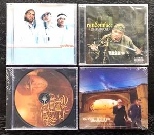 (4) CD LOT NEW SEALED Rap HipHop - The Godkinz, Randomface, Jorge G, Odyssey - Picture 1 of 4