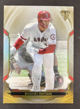 2019 TOPPS TRIBUTE Shohei Ohtani 17/99 JERSEY NUMBER LOS ANGELES ANGELS