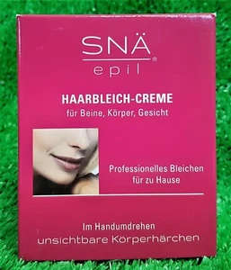 (54,20€/L) SNÄ EPIL HAARBLEICH CREME Set zum Bleichen an Beinen Körper Gesicht - Bild 1 von 1