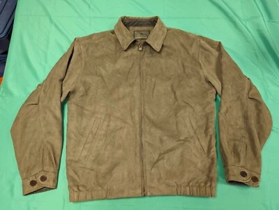 Vintage Rainforest Men's Brown Suede Jacket XL - Image 1 of 4