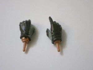 DRAGON MODELS Loose OD Nomex Style Gloved Hands (Pair) for 1/6th Scale Figures - Picture 1 of 4