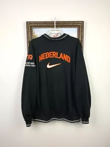 Vintage 90's Nike Netherlands Holland Football Jacket Soccer Track Mens Size XL - Picture 1 of 19