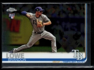 2019 Topps Chrome #151 Brandon Lowe RC - Imagen 1 de 2