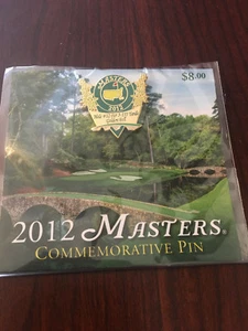 2012 Masters Tournament Commemorative Pin Bubba Watson Golf Augusta National   - Picture 1 of 3