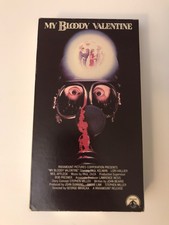 My Bloody Valentine VHS Horror Rare Paramount 1988 SLASHER GORE