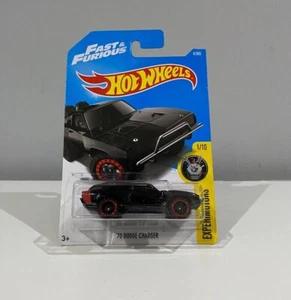 Hot Wheels 2016 Experimotors Fast & Furious Black '70 Dodge Charger 1/10 - Picture 1 of 2