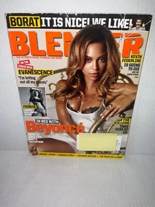 BLENDER MUSIC MAGAZINE OCTOBER 2006 BEYONCE COVER - Imagen 1 de 2
