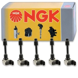 5 pcs NGK Ignition Coil for 2001 Nissan Pathfinder 3.5L V6 - Spark Plug Tune yq - Picture 1 of 5