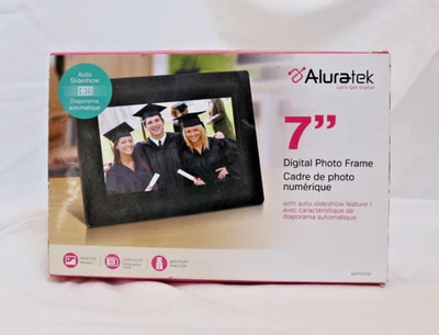 Aluratek 7” Digital Photo Frame - Image 1 of 4