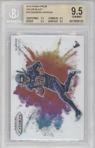 2019 Panini Prizm White Color Blast DeAndre Hopkins #CBDH BGS 9.5 SSP LOW POP - Picture 1 of 2