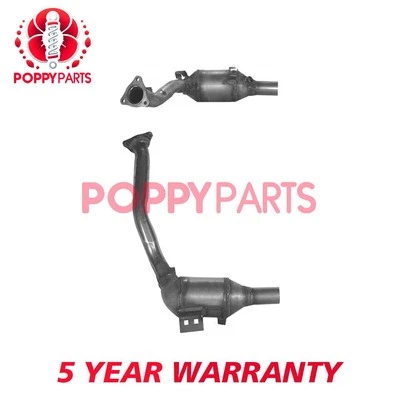 Se adapta a Porsche Boxster 1997-1999 convertidor catalítico 2 euro amapola izquierda Foto 1 de 4