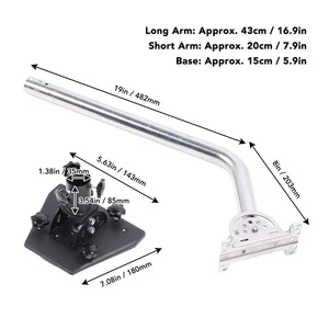Satellite Mounting Bracket Adjustable Good Compatibility Satellite Mount Extra - Picture 1 of 12