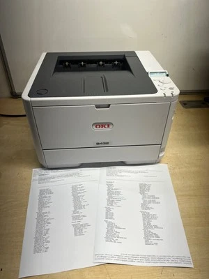 OKI B432 Monochrome Laser Printer - Hardly Used - Tested - BP293Z - Image 1 of 4