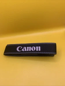 CANON Camera Strap Neck/Shoulder Strap BLACK/GRAY Color Original Genuine - Picture 1 of 9