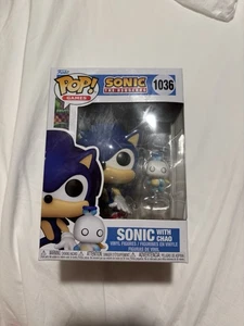Funko Pop! Games #1036 Sonic the Hedgehog with Hero Chao Vinyl Figur - Bild 1 von 1