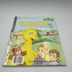 Big Bird's Day on the Farm (Sesame Street) (A Little Golden Book)1985 - Imagen 1 de 3