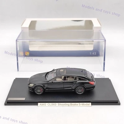 GLM Models 1/43 Mercedes Benz AMG CLS63 Shooting Brake S-Model #204902 Black - Image 1 of 4