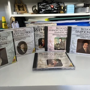 BEETHOVEN SYMPHONIEN 1-9 5 CD BOX HERBERT KEGEL 188f - Imagen 1 de 3