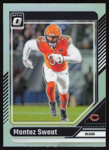 Montez Sweat SILVER HOLO - 37 - Chicago Bears - 2024 Panini Donruss Optic NFL - Picture 1 of 2