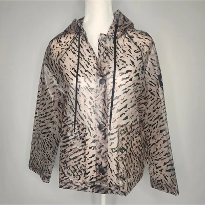 Impermeable para mujer Calvin Klein estampado animal talla pequeña nuevo con etiquetas Foto 1 de 4