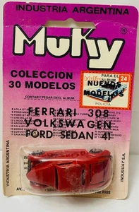 Muky Toys Classic '36 Ford Coupe Hot Wheels mold Argentina nice red - Picture 1 of 3