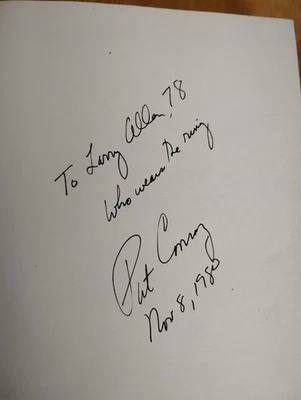 (RARE) 1980 THE LORDS OF DISCIPLINE 1ST EDITION HARDBACK SIGNED BY PAT CONROY - Image 1 of 4