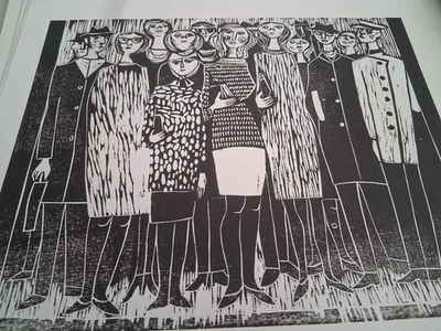 Bronislaw M. Bak “Chicago” 1967 Woodcut Collection – Book #215 of 500/89 Prints - Image 1 of 4