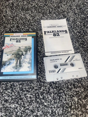 Falklands 82 Commodore 64/128 Game - B18 - Image 1 of 2