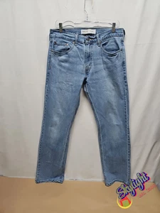 Jeans Uomo Levi Strauss Signature S61 Relaxed Fit Blu 32 x 32" Elasticizzato - Foto 1 di 19