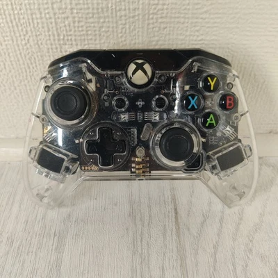 Afterglow Wired Controller for Xbox One Transparent Design - Tested - No cable - Image 1 of 4
