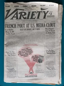 Variety Movie Magazine Sept 23 1981 Meryl Streep Morgan Fairchild Yul Brynner - Picture 1 of 18
