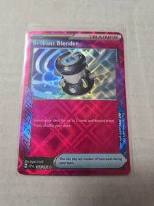 Pokémon TCG Brilliant Blender 164/191 Scintille Scintille Scalzanti Spec Raro Holo Inglese - Foto 1 di 2