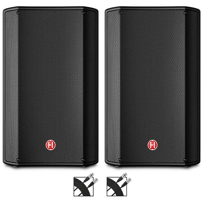 Par de altavoces alimentados Harbinger VARI V1112 12" con cables Foto 1 de 4