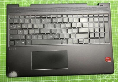 Reposamanos HP ENVY x360 15-BQ con teclado retroiluminado con panel táctil 4600BX130001 #cc380 Foto 1 de 2