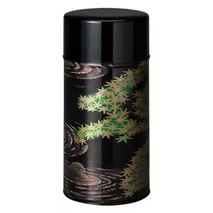 Lata de caddy de té de acero Sekitei - 2 colores - para hoja de té - Imagen 1 de 5