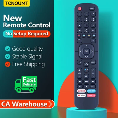 TCNOUMT New ERF2K60H ERF2G60H ERF2A60 Remote Control For Hisense Smart TV 43H5500G