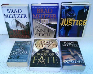 6 Brad Meltzer books 2 Beecher White/Culper Ring series 2 Standalone One Signed - Picture 1 of 3