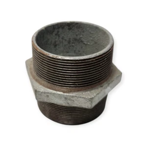 NIPPLO 21/2 NIPLES RACCORDO ZINCATO GHISA Ø 2"1/2 FILETTATO - Foto 1 di 1