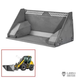 LESU Metal Bucket Accessory for 1/14 RC 4*4 Hydraulic Loader AOUE MCL8 DIY Model - Picture 1 of 12