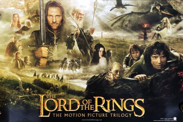 New sealed Lord of the Rings: Fellowship of the Ring 35mm film trailer  SCOPE